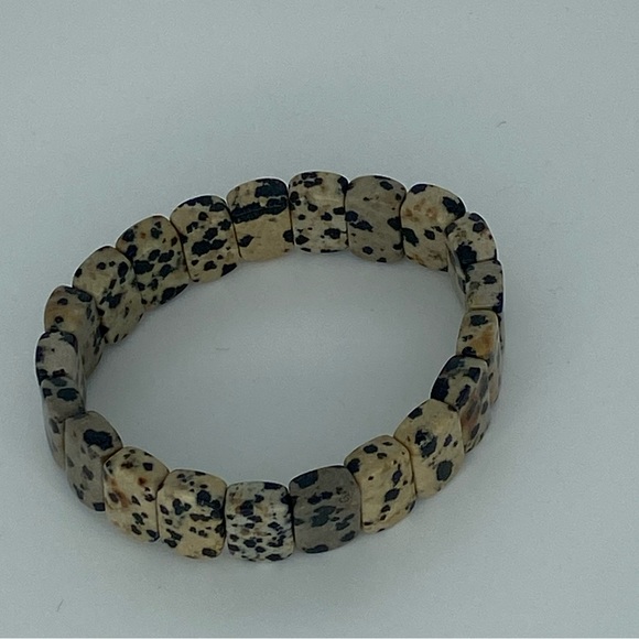 Dalmatian Jasper Bracelet - Picture 3 of 3